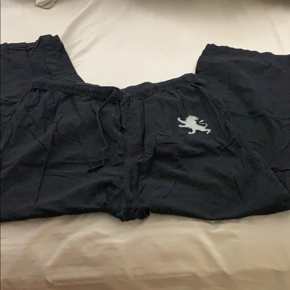 Express men’s black fleece pj pants size L/XL